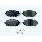 Juratek Front Brake Pad Set fits Abarth 124 Spider 2016 on 1.4