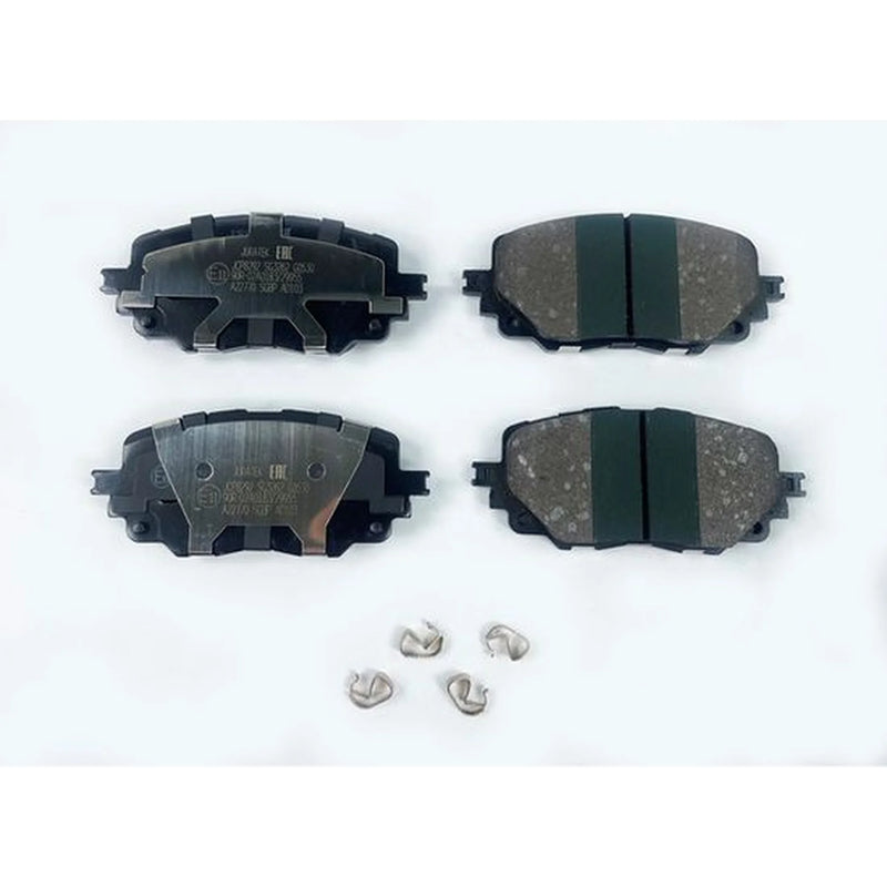 Juratek Front Brake Pad Set fits Abarth 124 Spider 2016 on 1.4