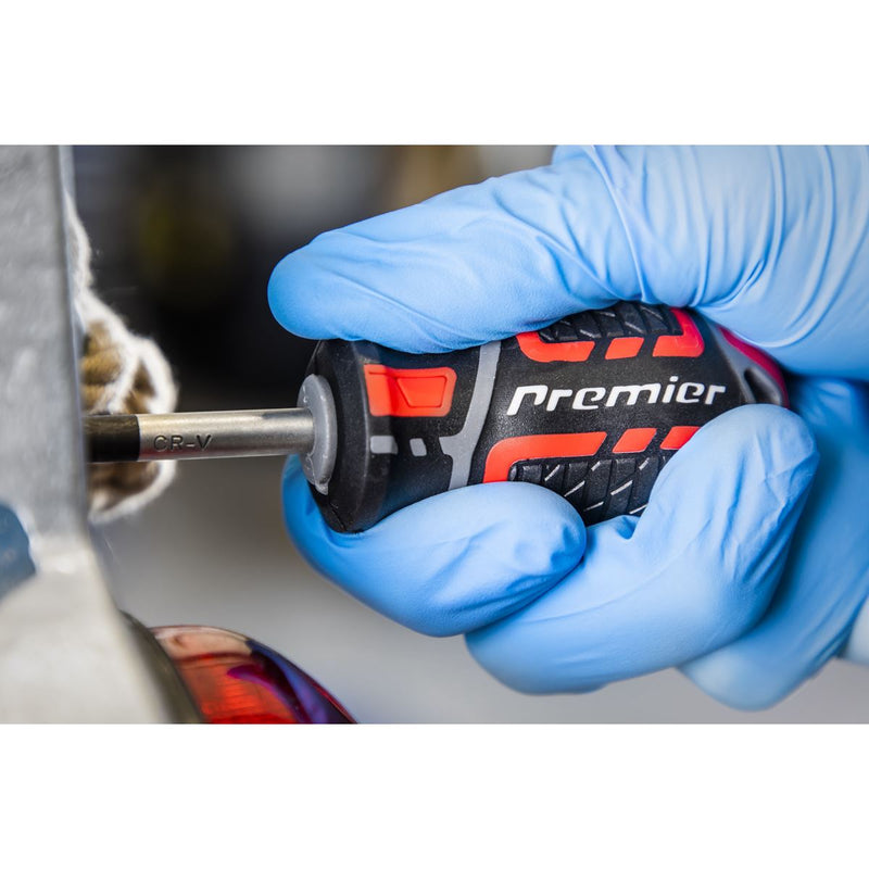 Sealey Premier Premier GripMAX Stubby Screwdriver Set 3pc AK4328 Sealey Premier - Dynamic Drive