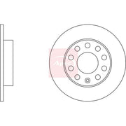 Apec Rear Brake Discs & Pads fits Audi A4 B6 2000-2005 1.6 1.8 1.9 2.0 2.4 2.5