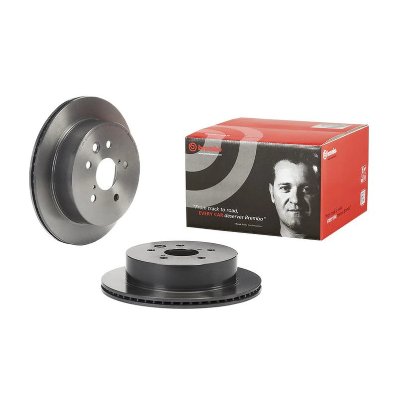Brembo 2 x Internally Vented Brake Discs fits Lexus Is III 2013-2020