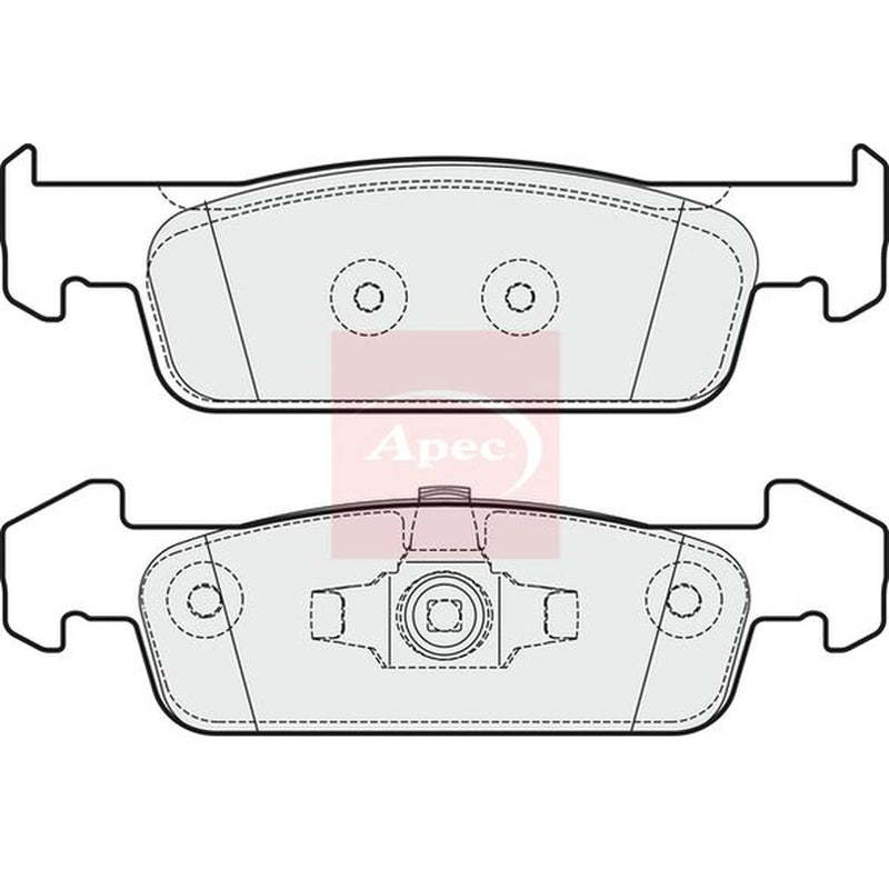 Apec Front Brake Pad Set PAD1945