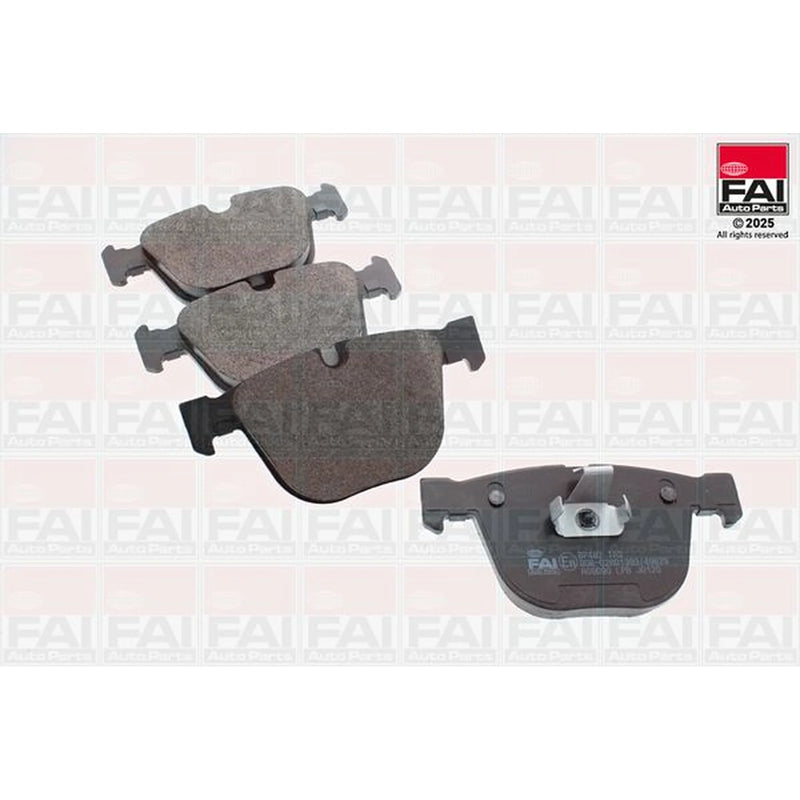 FAI Rear Brake Pad Set fits Bentley Arnage 1998-2013 4.4 6.7 6.8