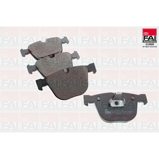 FAI Rear Brake Pad Set fits Bentley Arnage 1998-2013 4.4 6.7 6.8