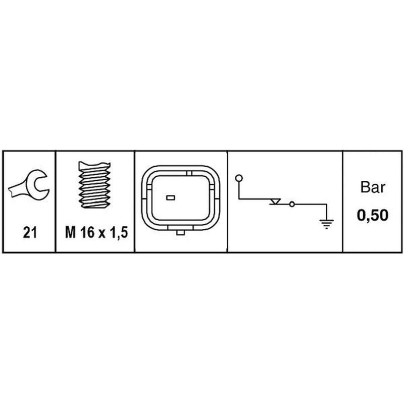 Hella Oil Pressure Sensor Switch
