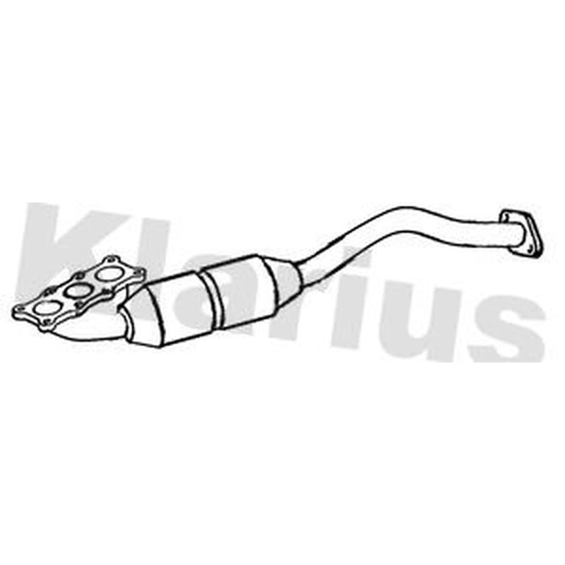 Klarius Catalyst Type Approved fits BMW 3 2000-2007