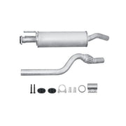 Hella Middle Silencer fits Opel Astra F 1994-1998 1.4 1.6