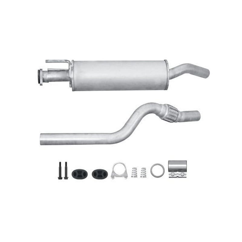 Hella Middle Silencer fits Opel Astra F 1994-1998 1.4 1.6