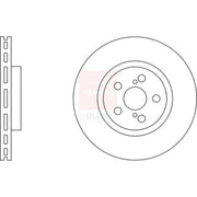 Apec Front & Rear Brake Discs & Pads fits Toyota Avensis 2003-2008 2.0 2.4