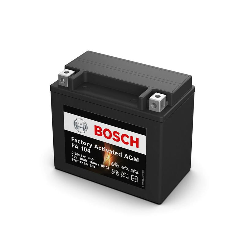 Bosch Batteries Battery 12V 10Ah 180A FA104