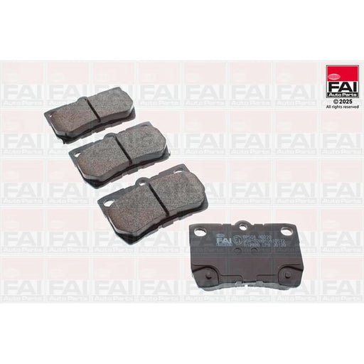 FAI Rear Brake Pad Set fits Lexus Gs 2005-2011