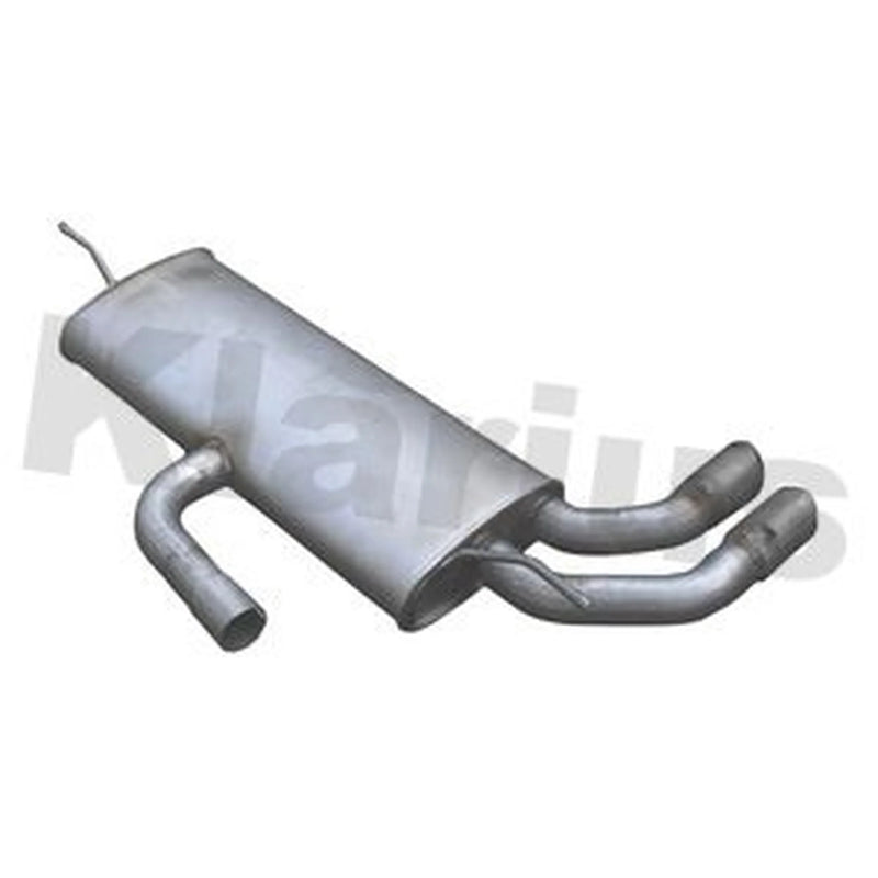Klarius Box With Tail Pipe Rear fits Audi Q2 2016 on 1.4