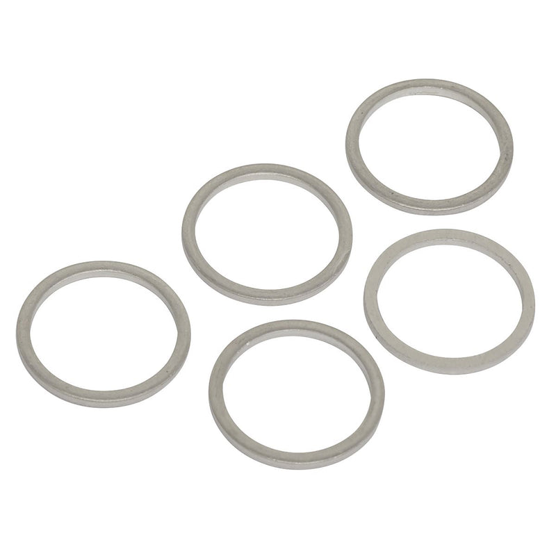 Sealey Sump Plug Washer M17 Pack of 5 VS17SPW Sealey - Dynamic Drive