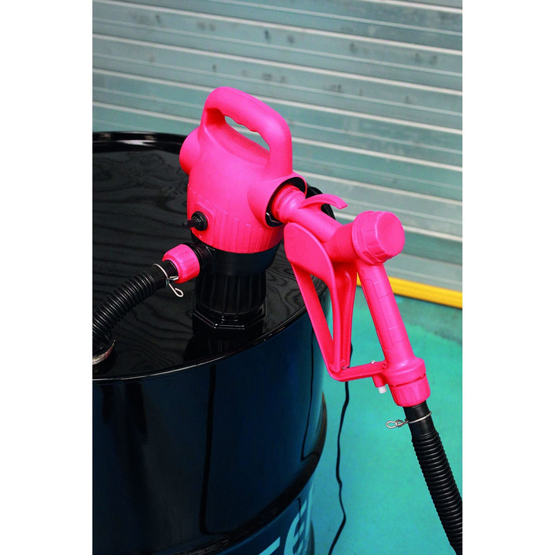 Laser Electric Drum Pump for Diesel AC/DC with Euro Charger 7273 Laser - Dynamic Drive