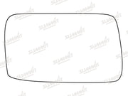 Summit Stick-On Anti Dazzle Mirror Glass fits Ford Sierra RHS Summit - Bars 4 Cars