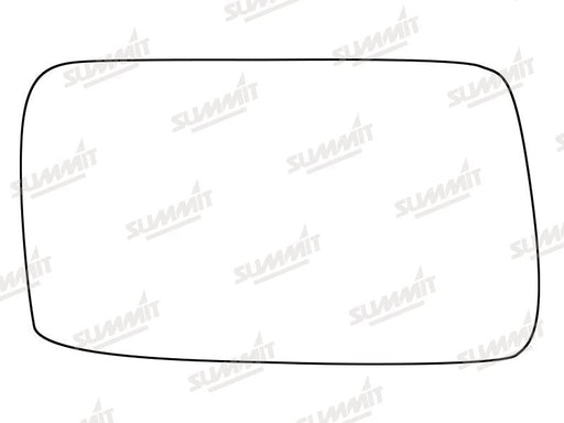 Summit Stick-On Anti Dazzle Mirror Glass fits Ford Sierra RHS Summit - Bars 4 Cars