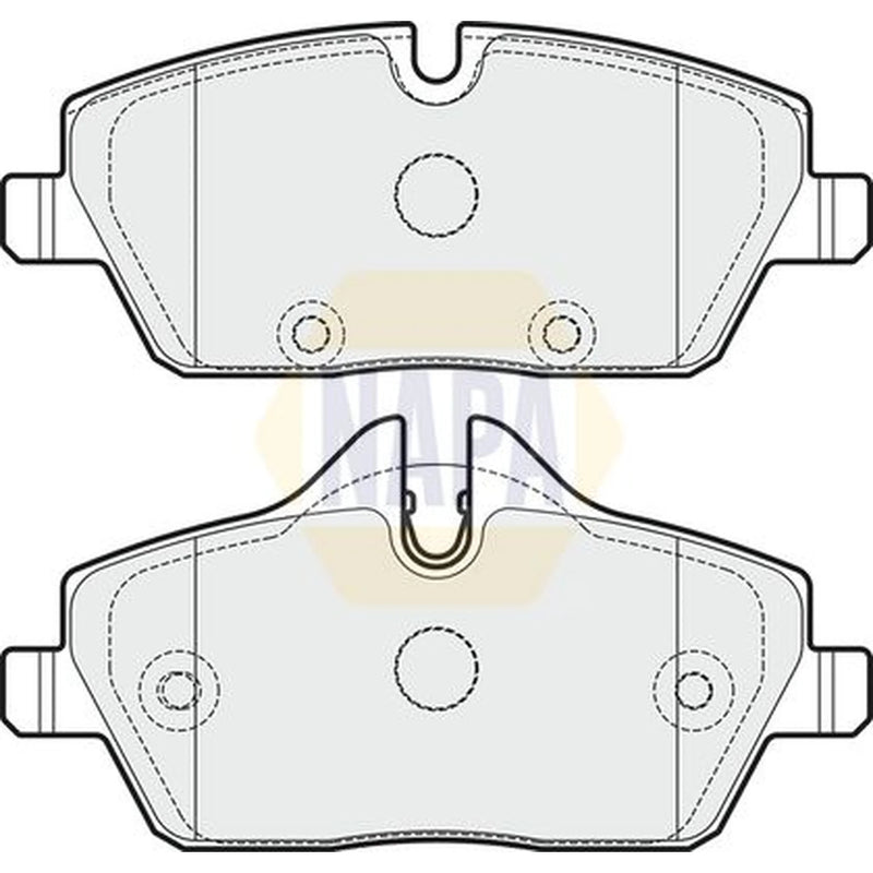 NAPA Front Brake Pad Set fits BMW I3 2013 on