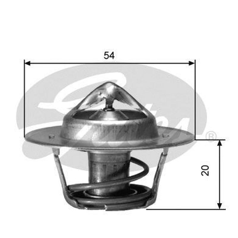 Gates Thermostat,Coolant TH00182G4