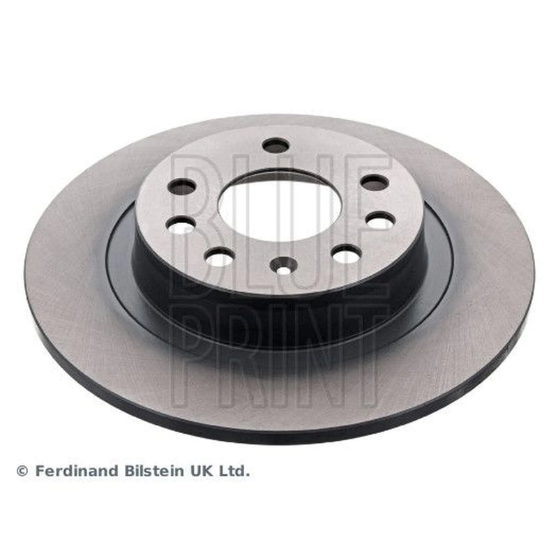 Blue Print 2 x Solid Rear Brake Discs ADW194318-x2