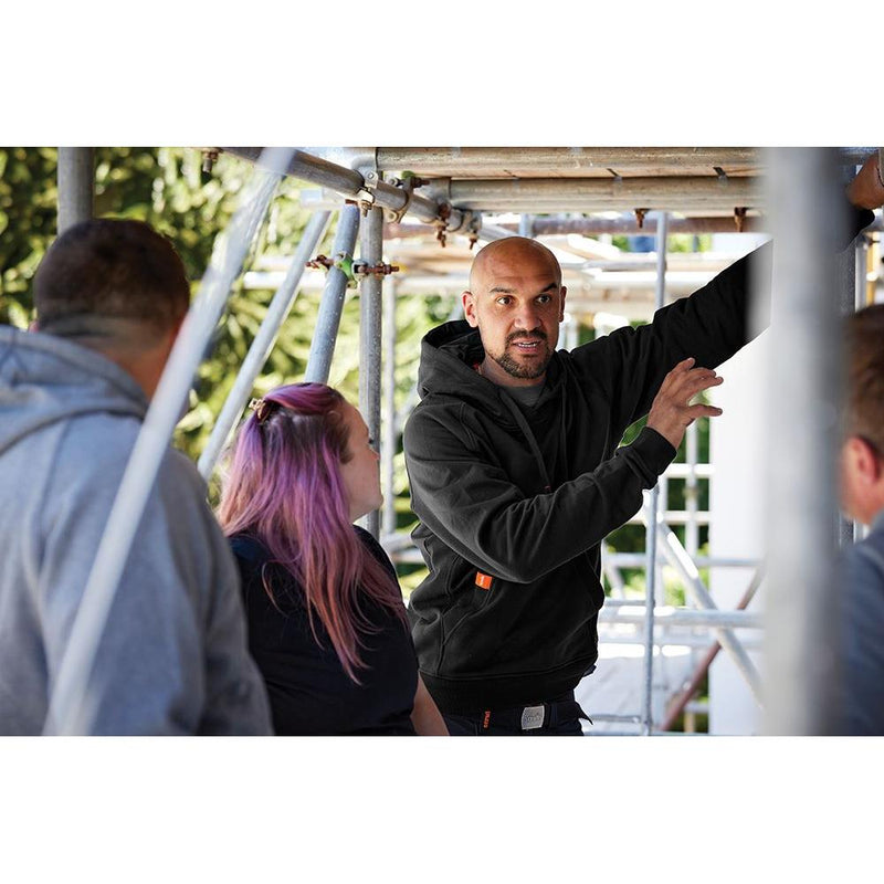 Scruffs Eco Worker Hoodie Black S Scruffs - Dynamic Drive