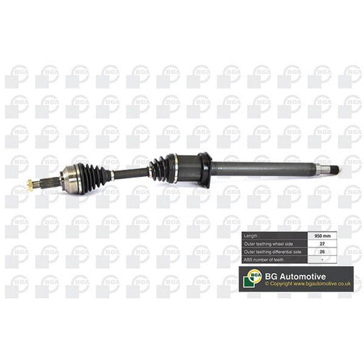 BGA CV Drive Shaft Driveshaft Front Right fits Jaguar X-Type I 2002-2009