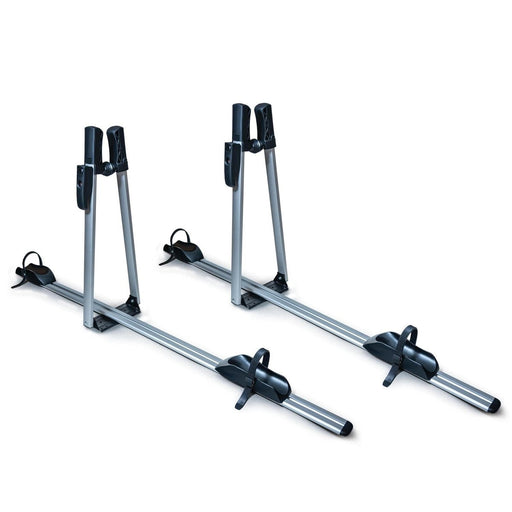 2x Maypole Aluminium Roof Top Bike Cycle Carrier Locking T Track - Main Product Image | NN4 Online
