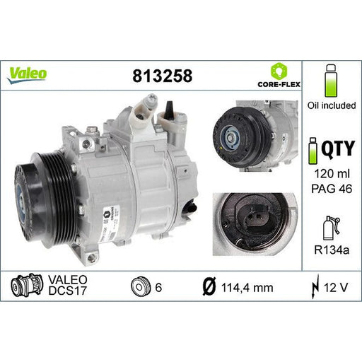 Valeo Air Conditioning Compressor 813258
