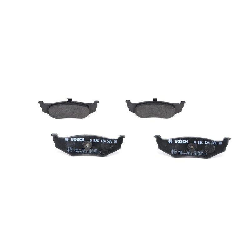 Bosch Front & Rear Pads fits Chrysler Sebring 2001-2007 2.0 2.4 2.7