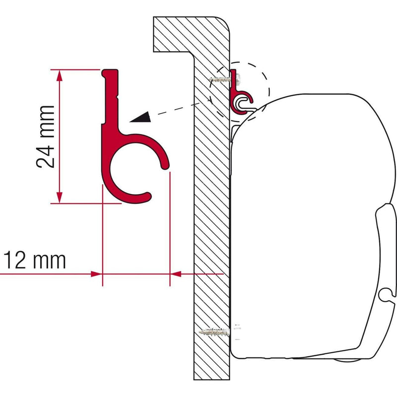 Fiamma F45 Adaptor Kit High Roof 98655-317 Fiamma - Dynamic Drive