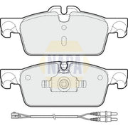 NAPA Front Brake Pad Set fits Peugeot 508 I 2010-2018 1.6 2.0