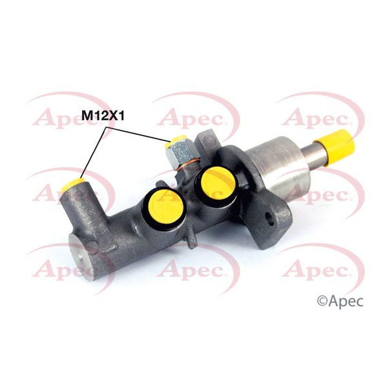 Apec Brake Master Cylinder Hydraulic Assembly fits Opel Astra G 1998-2009
