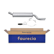 Hella End Silencer Rear fits Opel Combo Box Body/Mpv 1994-2001 1.2 1.4 1.7