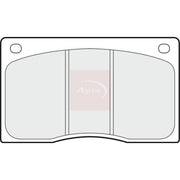 Apec Front Brake Pad Set fits Aston Martin DB7 Vantage 1994-2003 3.2 5.9