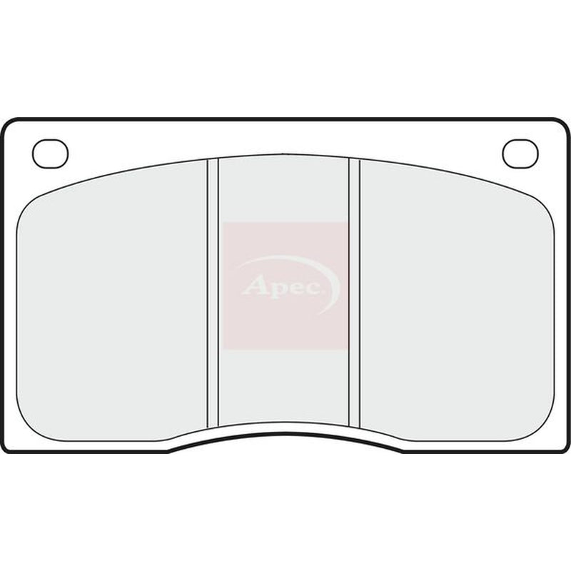 Apec Front Brake Pad Set fits Aston Martin DB7 Vantage 1994-2003 3.2 5.9