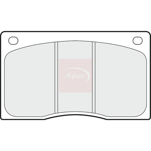 Apec Front Brake Pad Set PAD585