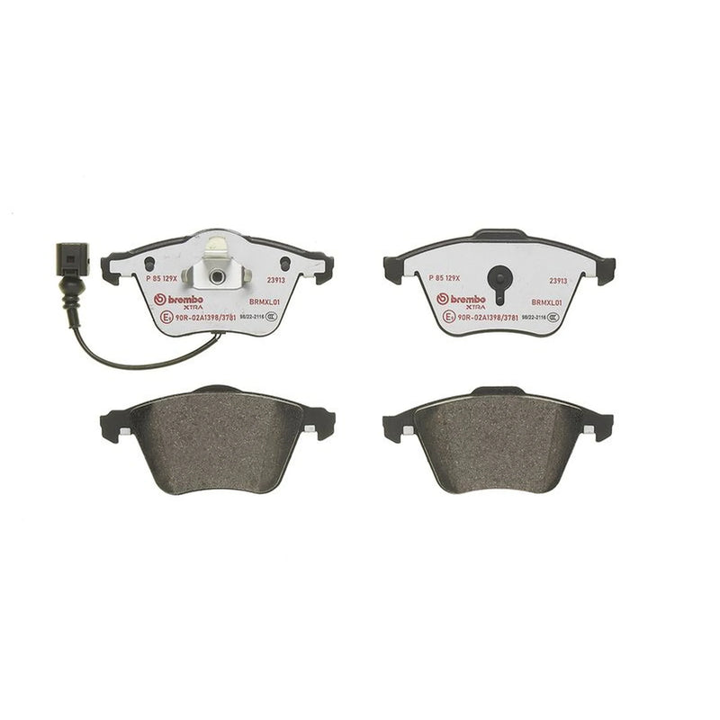 Brembo 4 x Front Brake Pad Set fits Audi A3 2006-2013