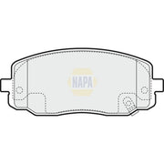 NAPA Front Brake Pad Set fits Hyundai I10 I 2007-2018 1.0 1.1 1.2