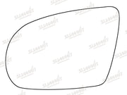 Summit Stick-On Standard Mirror Glass fits Audi A8 11 to 14 LHS Summit - Bars 4 Cars