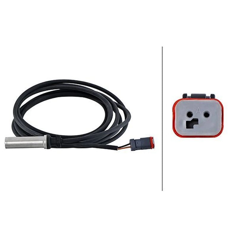 Hella ABS Wheel Speed Sensor Front Right fits Renault Trucks C 2013 on