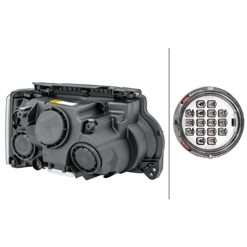 Hella Headlight Headlamp D1S/H7 Left fits Land Rover Range Rover 2002-2012
