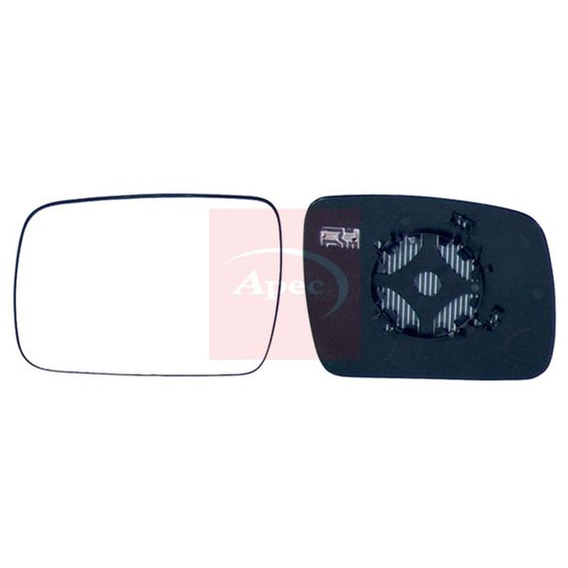 Apec Exterior Wing Mirror Glass Left fits Land Rover Discovery IV 2009-2018