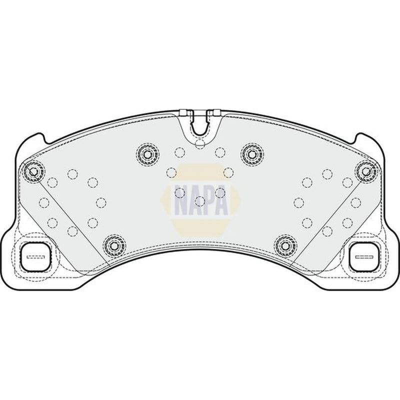 NAPA Front Brake Pad Set NBP1135