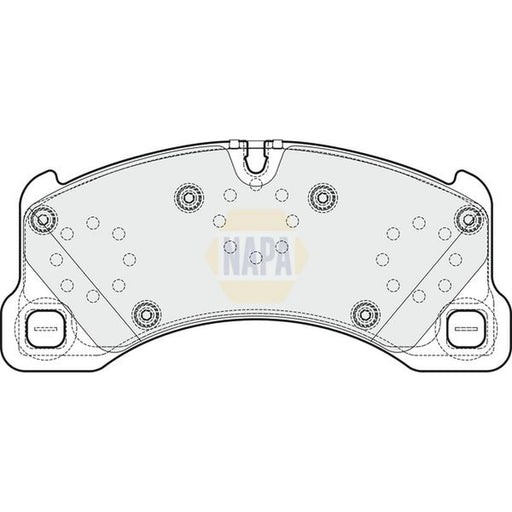NAPA Front Brake Pad Set NBP1135