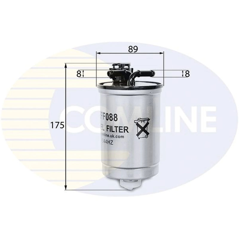 Comline Fuel Filter Element fits Ford Galaxy 1996-2006 1.9