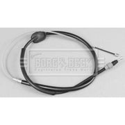 Borg & Beck Handbrake Cable Right Rear BKB2384