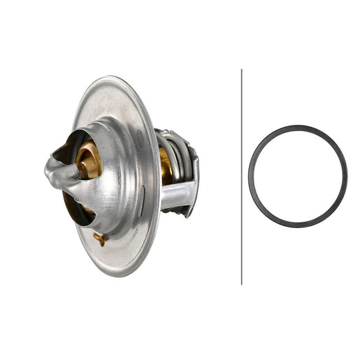 Hella Thermostat Kit (Thermostat + Coolant Temperature Sensor) fits Fiat Croma