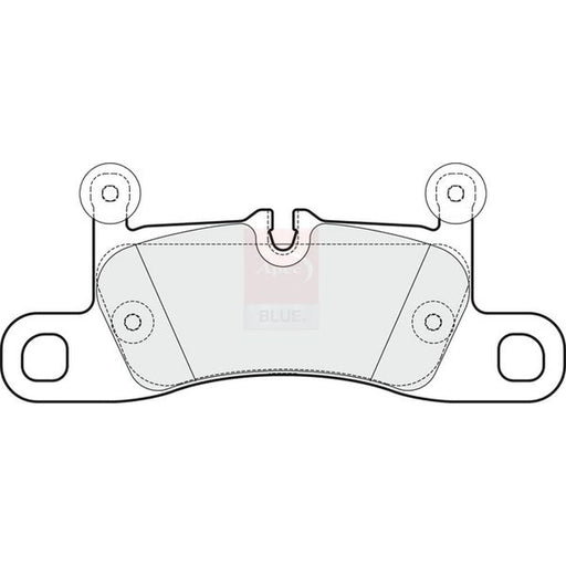 Apec Rear Brake Pad Set PD3689