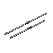 Bosch 2 x Front Aerotwin Wiper Blades fits Vauxhall Meriva 2010-2017