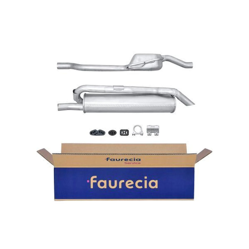 Hella End Silencer Rear fits Fiat Marea 1996-2001 2.0