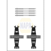 NAPA Brake Pad Accessory Fitting Kit Front fits Mercedes-Benz C-Class 2013-2023